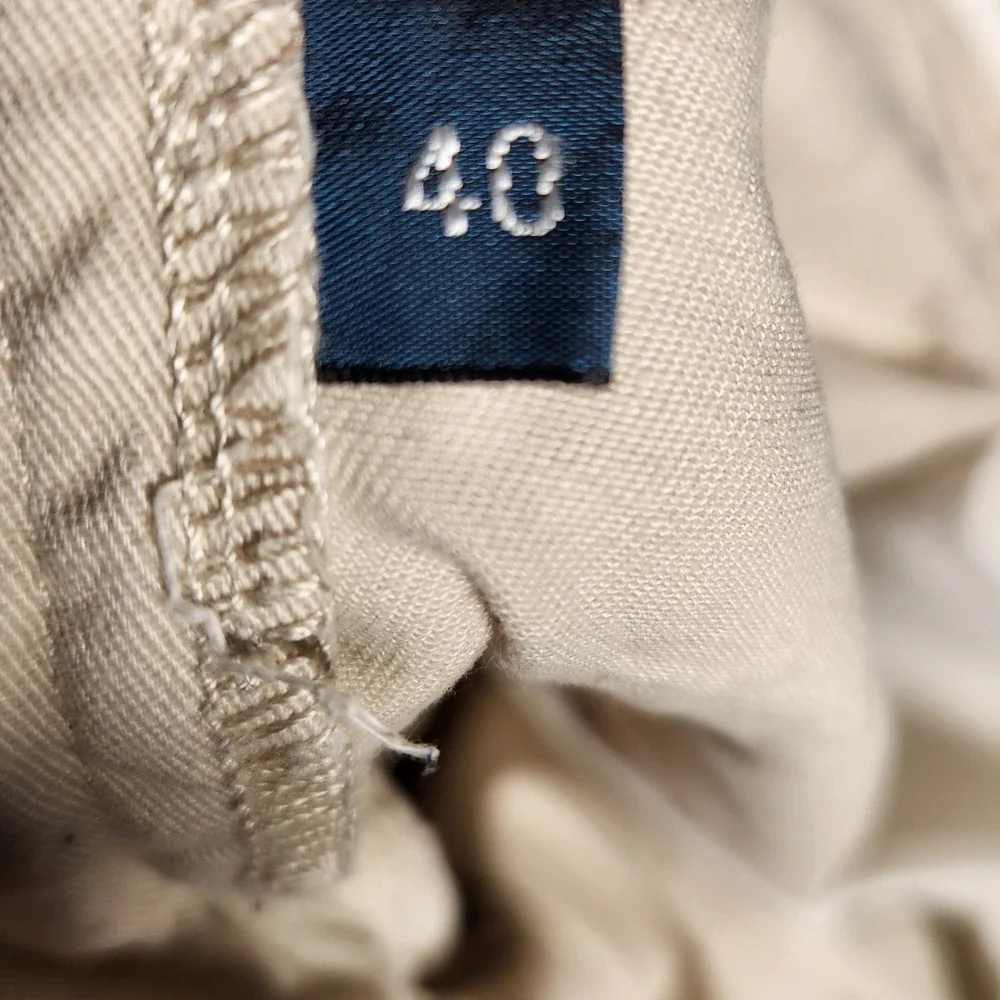 Polo‎ Ralph Lauren Shorts Men's 40 Khaki Chino Classic Fit Pleated